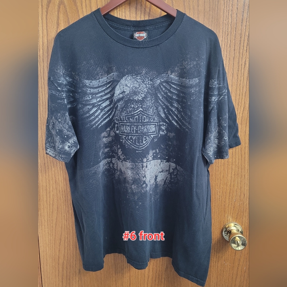 Genuine Harley-Davidson Black Graphic T-Shirt for Men XL